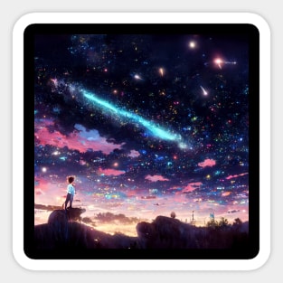 Galactic Wonders of the Milky Way Sticker